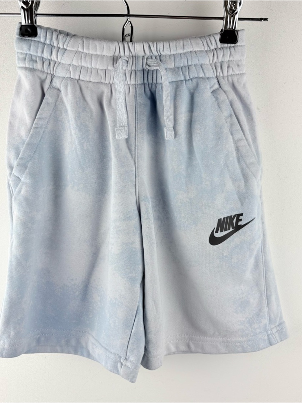 Nike Sportswear Magic Club Boys Tie-Dye Shorts Blue Small Athletic Basketball - Picture 3 of 8
